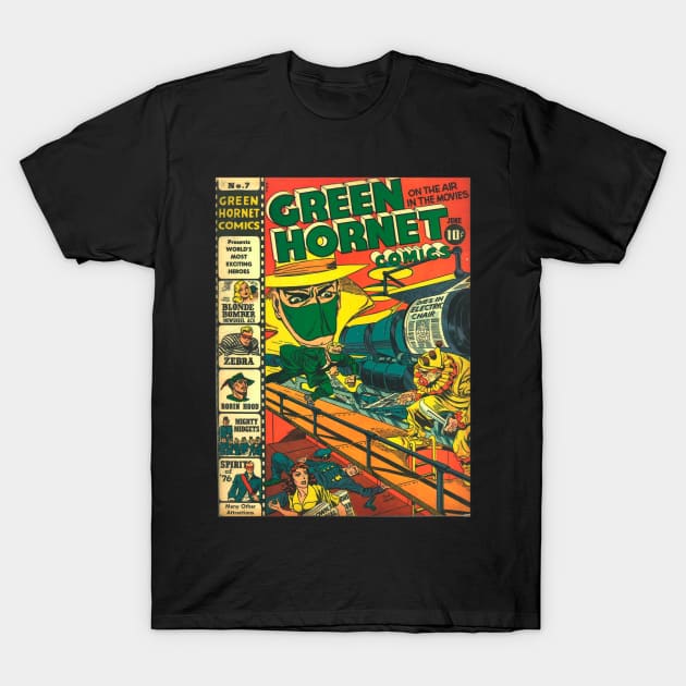 Green Hornet 7 T-Shirt by LordDanix